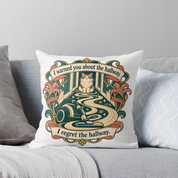 Item preview, I Regret the Hallway Cat Vacuum Apology designed and sold by Chase The Trend.