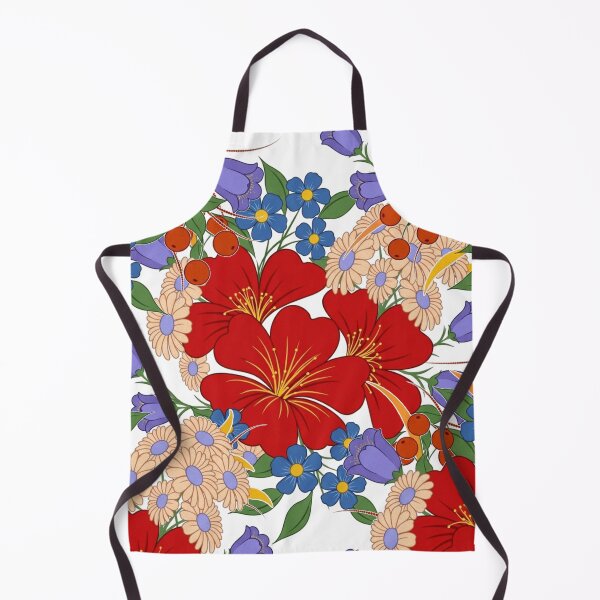 Item preview, Vintage Folk Floral Bouquet - Flat Vector Botanical Embroidery Art designed and sold by hepopatterns.