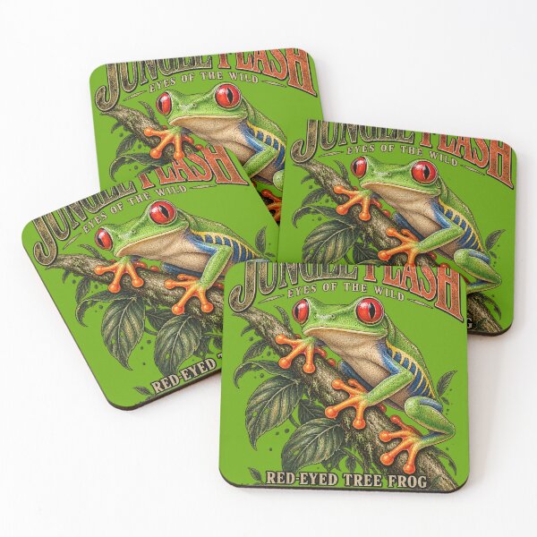 Item preview, JUNGLE FLASH — EYES OF THE WILD designed and sold by KrungiT Design .