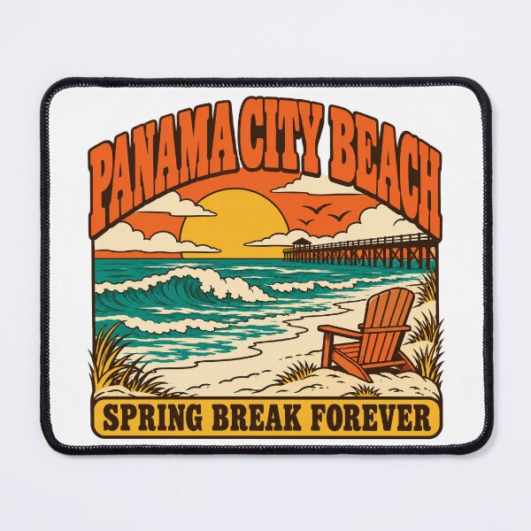 Item preview, Panama City Beach Gift - Spring Break Forever designed and sold by RedRubyBubble.