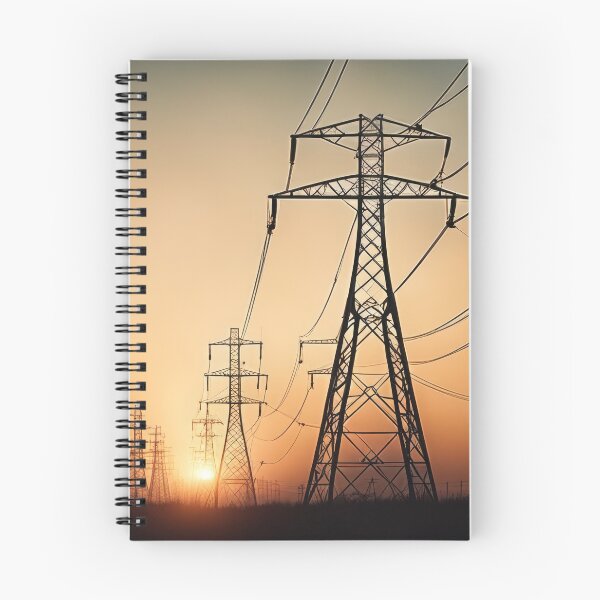 Item preview, Golden Sunset High Voltage Pylon Grid designed and sold by Pylon-Bureau.