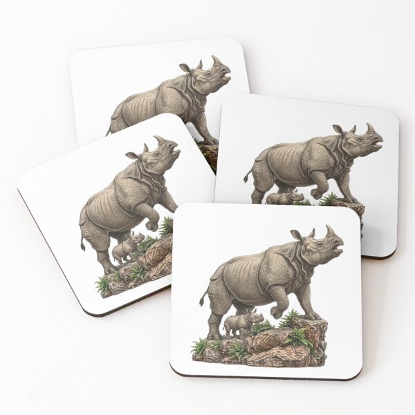 Item preview, Wild Rhinoceros – African Strength and Power designed and sold by CHRIST5000.