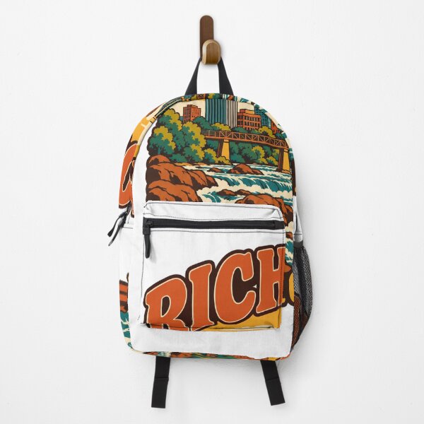 Item preview, Richmond Gift - Vintage Richmond Virginia Travel Art designed and sold by RedRubyBubble.