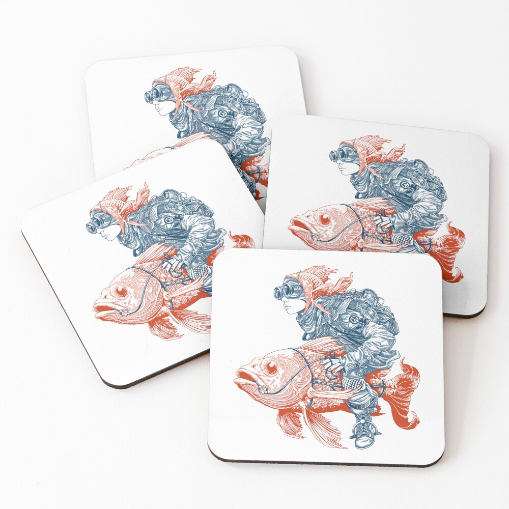 Item preview, Coasters (Set of 4) designed and sold by sweeneypen.