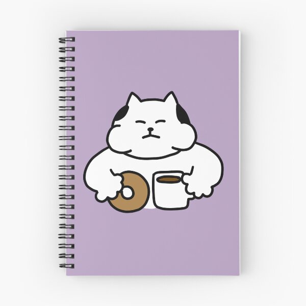 Item preview, Coffee, Donut and a Cat designed and sold by superbaechoo.