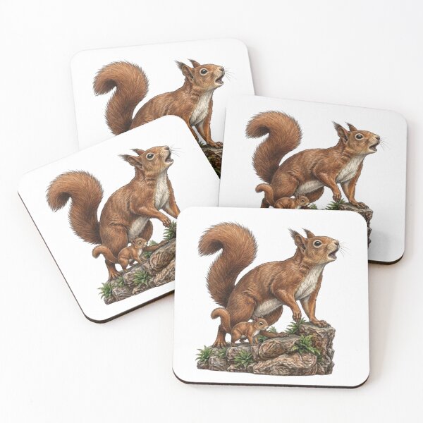 Item preview, Mischievous Squirrel – Charm and Beauty of the Forest designed and sold by CHRIST5000.