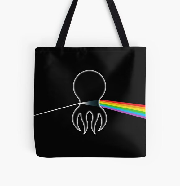 Dark Side Of The Poulpe All Over Print Tote Bag