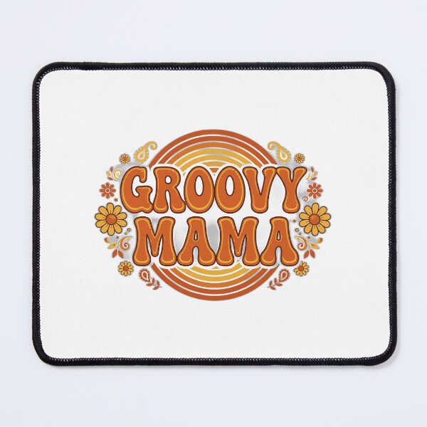 Item preview, Groovy Mama Retro 70s Flower Shirt designed and sold by stacyanne324.