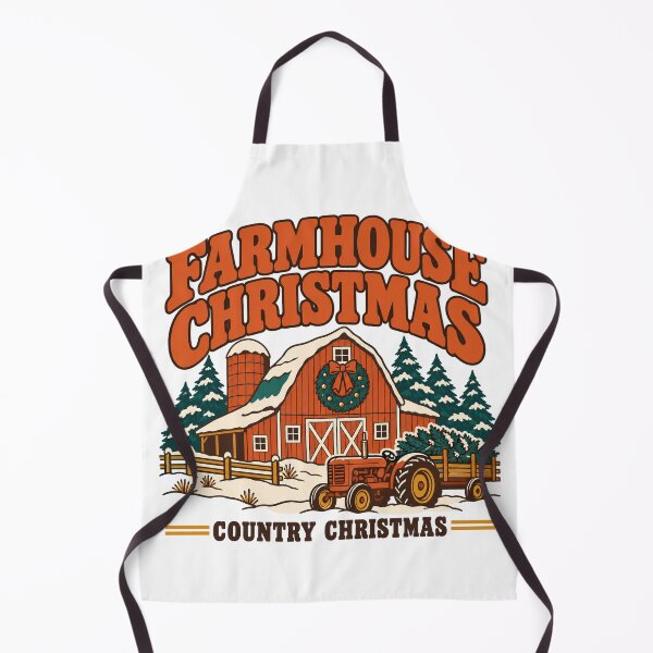 Item preview, Farmhouse Christmas Gift - Country Christmas designed and sold by RedRubyBubble.