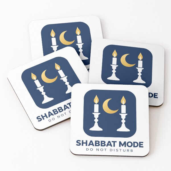 Item preview, Shabbat Mode Do Not Disturb - Funny Jewish Icon designed and sold by Kiwi Bond.