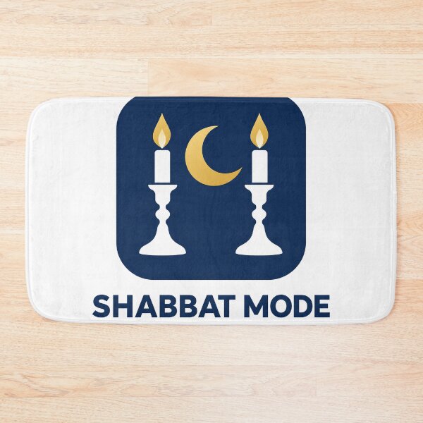 Item preview, Shabbat Mode Do Not Disturb - Funny Jewish Icon designed and sold by Kiwi Bond.