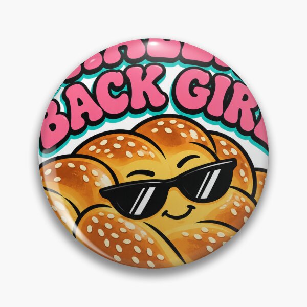 Item preview, Challah Back Girl - Funny Challah Pun designed and sold by Kiwi Bond.