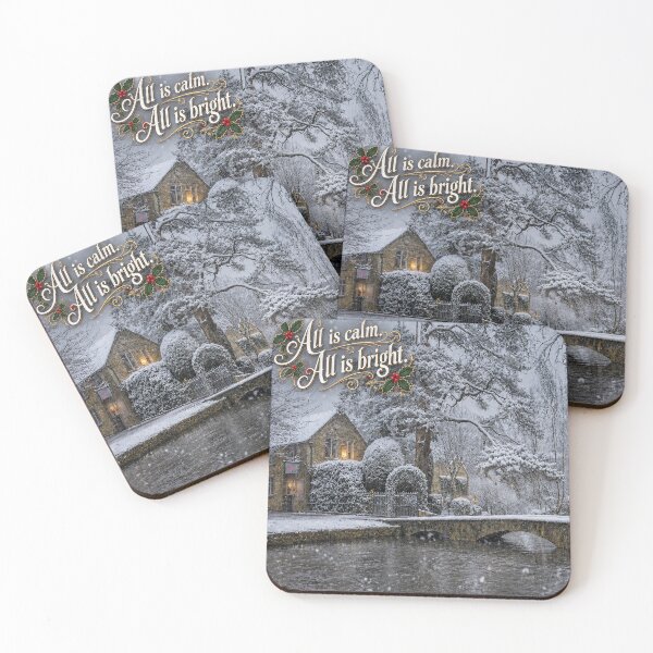Item preview, Snowy Bridge in winter Wonderland designed and sold by Catchavista.