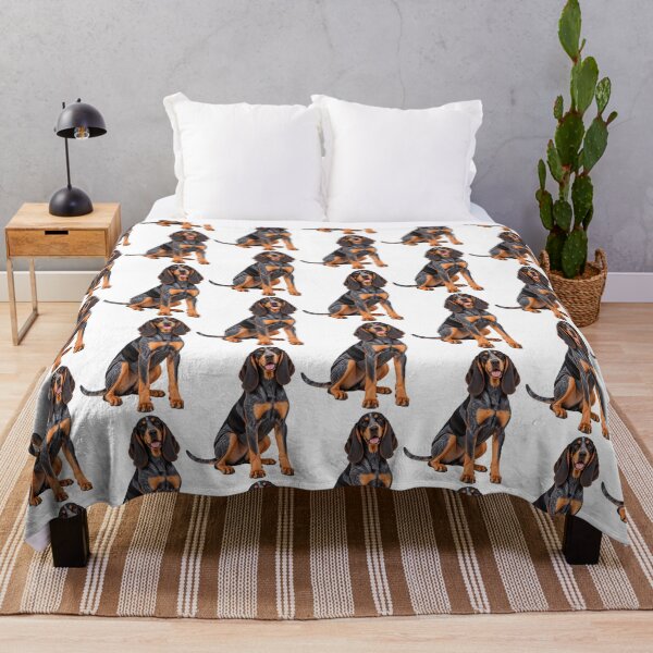 Item preview, Bluetick Coonhound dog Playing designed and sold by BackgroundND.