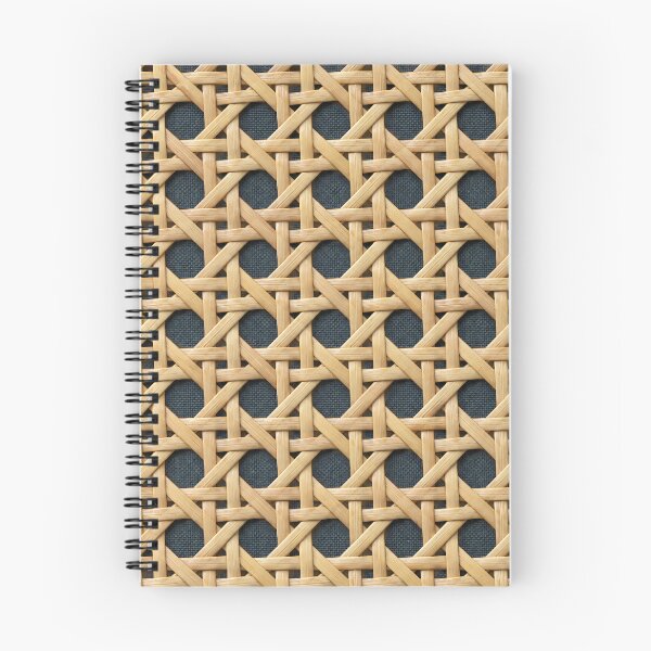 Item preview, Natural Rattan Cane Weave Texture – Vintage Wicker Geometric Pattern designed and sold by Kaleidoscope Print.