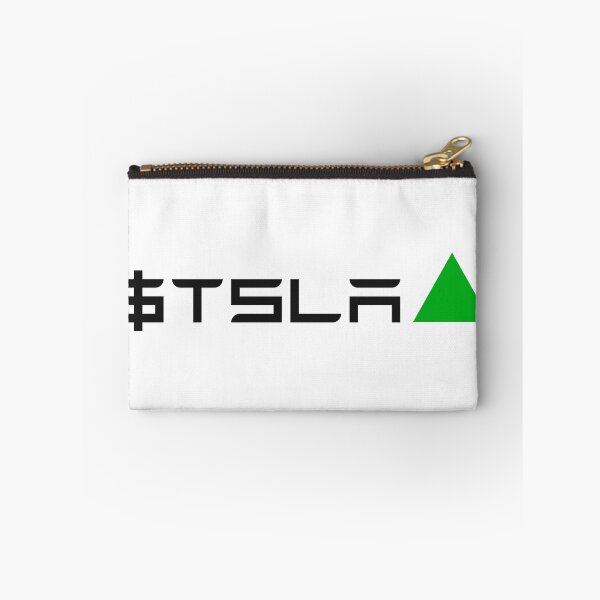 Item preview, TSLA Stock Green Arrow Logo designed and sold by SofaKingTESLA.