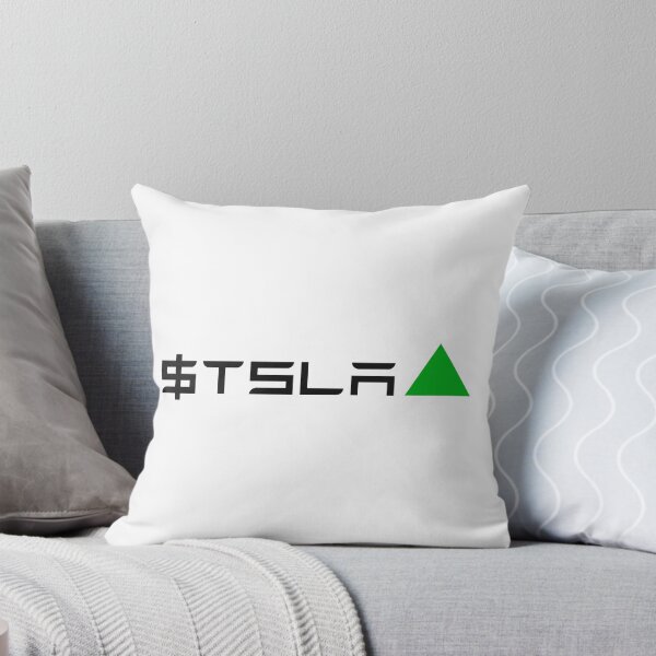 Item preview, TSLA Stock Green Arrow Logo designed and sold by SofaKingTESLA.