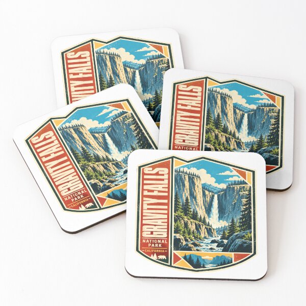 Item preview, Gravity Falls National Park California TV Show Fandom Mystery Adventure designed and sold by NightGlyph.