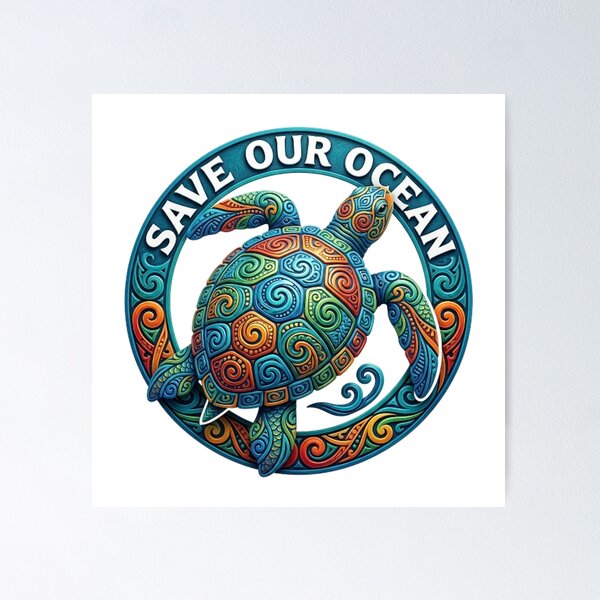 Item preview, SAVE OUR OCEAN designed and sold by likbatonboot.