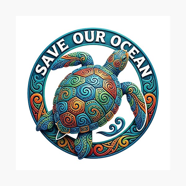 Item preview, SAVE OUR OCEAN designed and sold by likbatonboot.