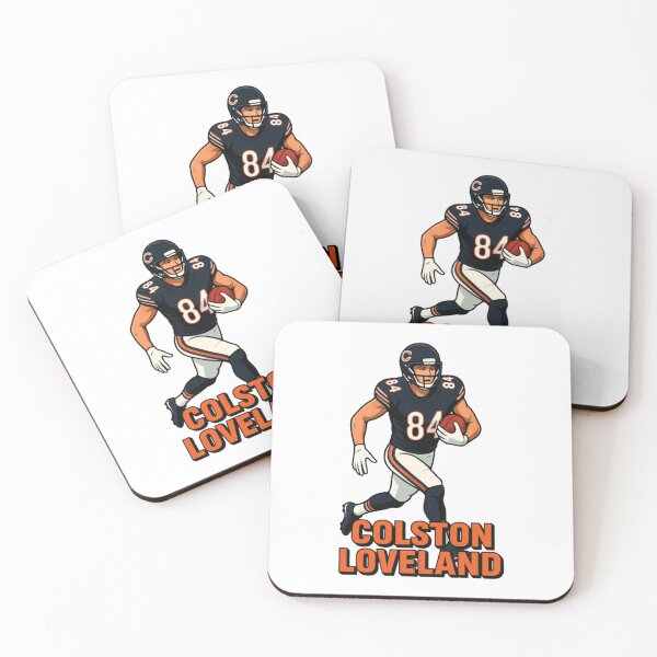 Item preview, Colston Loveland Chicago Bears 84 designed and sold by QueenPoljak.