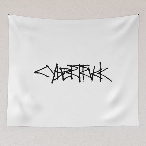 Item preview, Cybertruck Graffiti Lettering Sticker designed and sold by SofaKingTESLA.