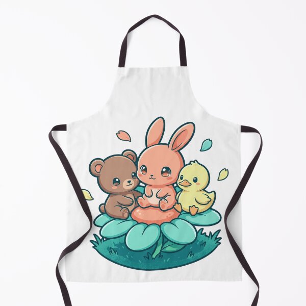 Item preview, Kawaii Animal Friends Inside Flower Cute Wholesome designed and sold by mood-draftsman.