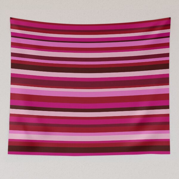 Item preview, Multi Stripes, Pink and Red designed and sold by OneThreeSix.
