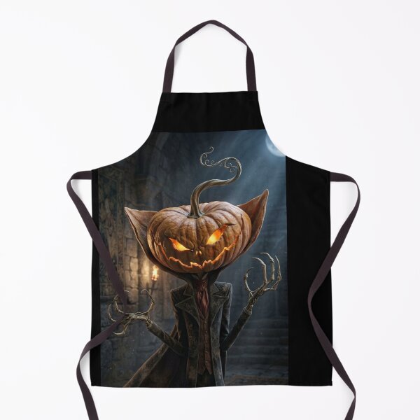 Item preview, Jack O'Lantern the Halloween lord chasing spirits with his lantern of arcane magic designed and sold by Vintage Designs +.