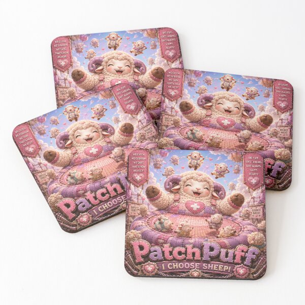 Item preview, Patch Puff | PokeSheep Sheepism Parody designed and sold by Thpoar.