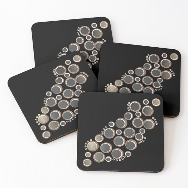 Item preview, Layered Moons on Black  designed and sold by JaygiesDesign.