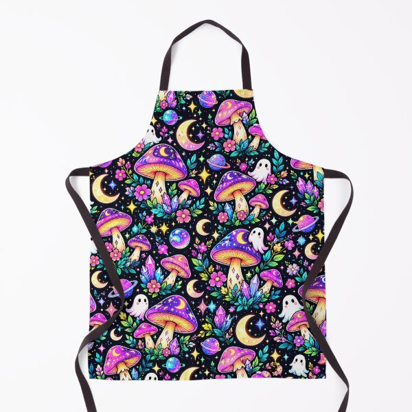 Item preview, Enchanted Moon Mushroom Cosmic Botanical Garden designed and sold by Thai Vibe Studio.