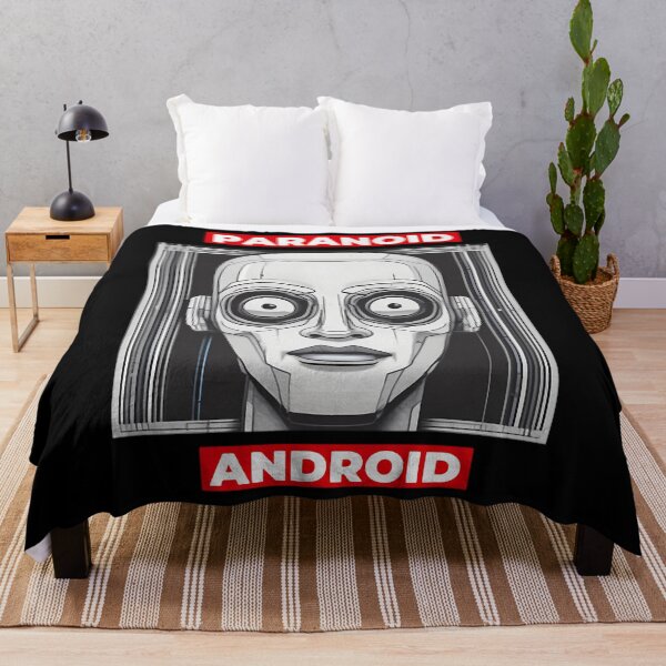 Item preview, Radiohead Paranoid Android Robot Cyberpunk Alternative Rock  designed and sold by marcobulga.
