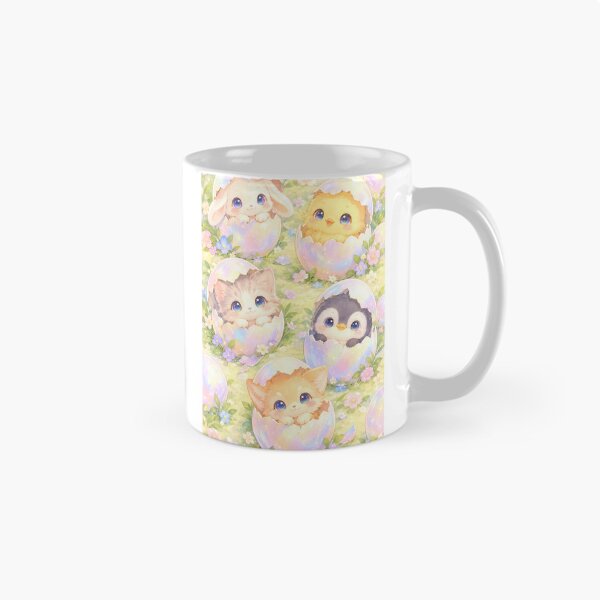 Item preview, Baby animals hatching colourful eggs designed and sold by Helmy Dream.
