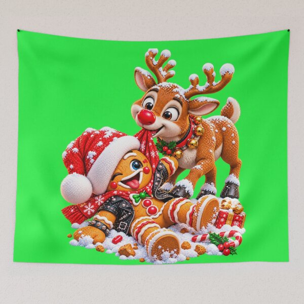 Item preview, Gingerbread Trouble – Rudolph to the Rescue designed and sold by JanRizz.