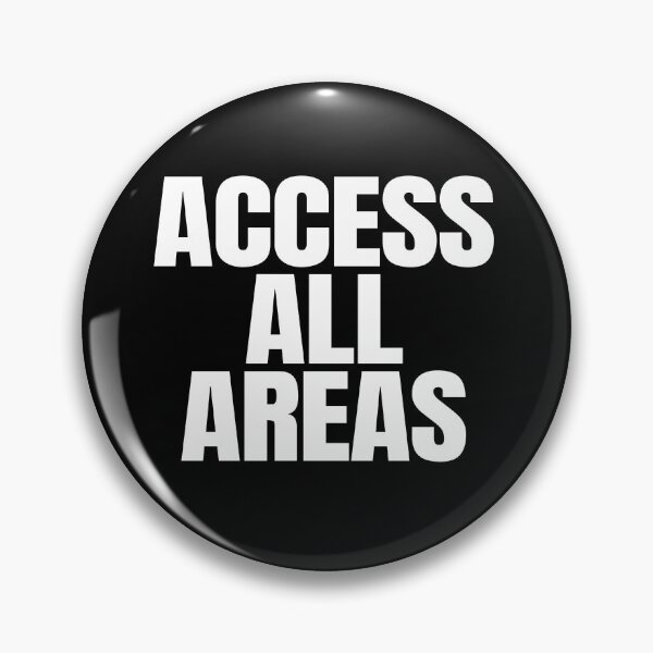 Item preview, ACCESS ALL AREAS – Bold Streetwear Typography designed and sold by Revelator John.