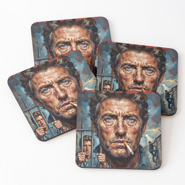 Item preview, McVicar British Crime Drama Fine Art Tribute designed and sold by Art's Diner.