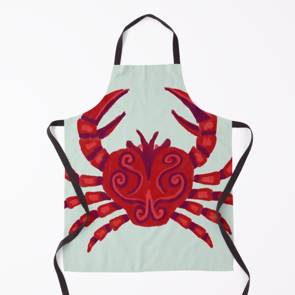 Item preview, Artistic Crab Sticker designed and sold by Ember-and-Ivy.