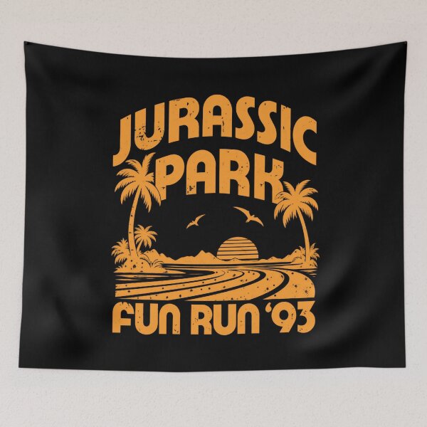 Item preview, Jurassic Park Fun Run '93 Vintage Distressed designed and sold by RamonaTeal.