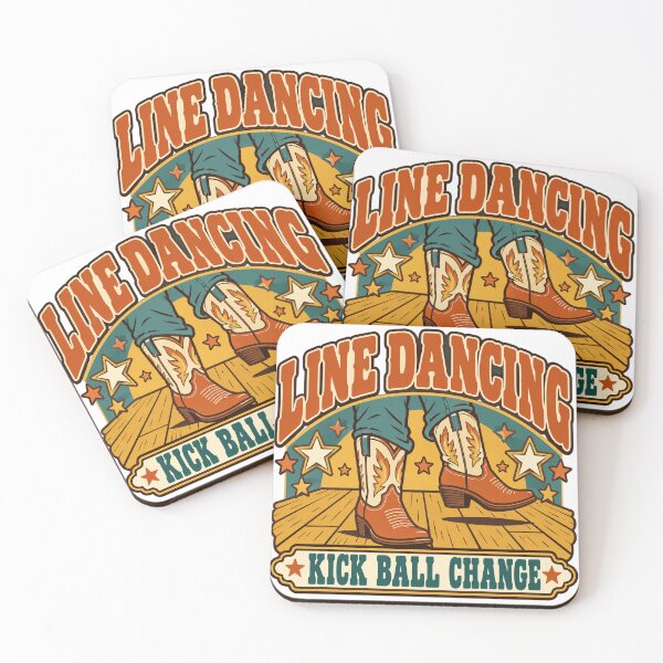 Item preview, Line Dancing Gift - Kick Ball Change designed and sold by RedRubyBubble.