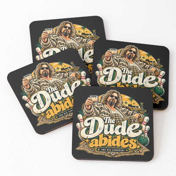 Item preview,  The Dude Abides Retro Bowling  designed and sold by Quoteez.