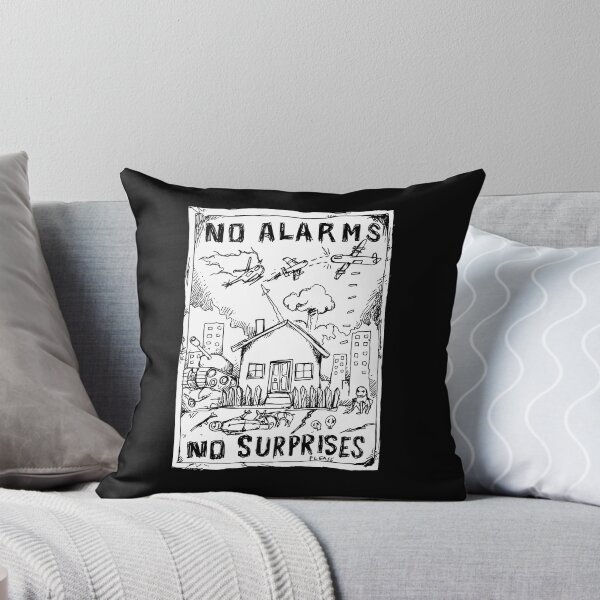 Item preview, Radiohead No Surprises Hand Drawn Alternative Rock  designed and sold by marcobulga.