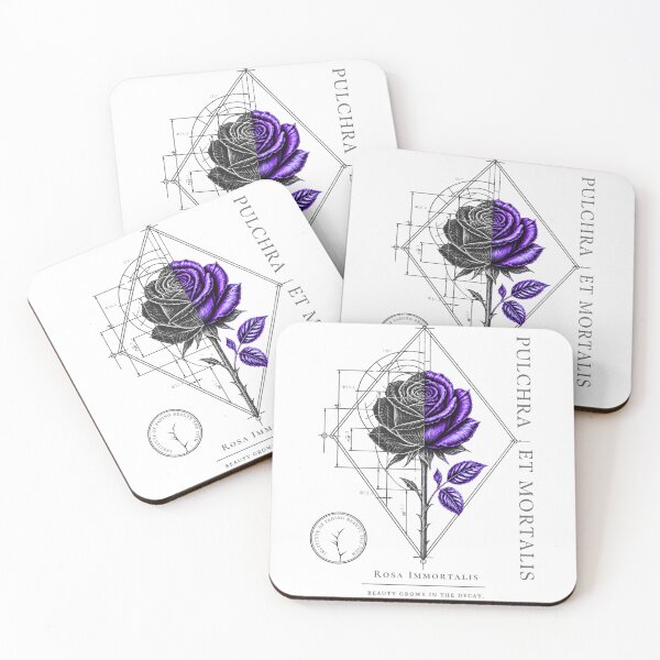 Item preview, Pulchra et Mortalis – Rosa Immortalis Gothic Rose Art designed and sold by _KYDos_.