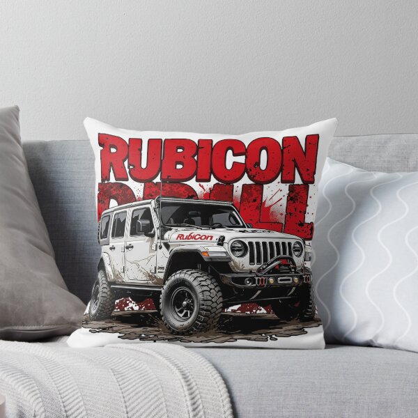 Aperçu de l'œuvre Rubicon Drill Offroad 4x4 Rugged Trail Jeep Graphic créée et vendue par Shopeon Designs.