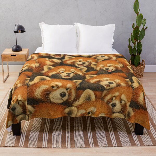 Item preview, Cute Red Pandas with Hilarious Expressions designed and sold by merchxwear.
