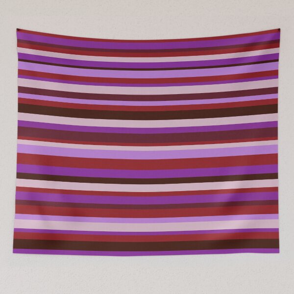 Item preview, Multi Stripes, Purple and Red designed and sold by OneThreeSix.