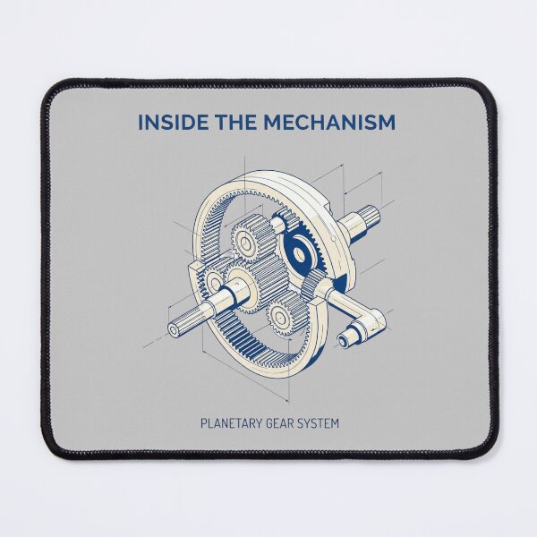 Item preview, Planetary Gear System | Mechanical Engineering Blueprint designed and sold by Amr Darwish Graphic designer.