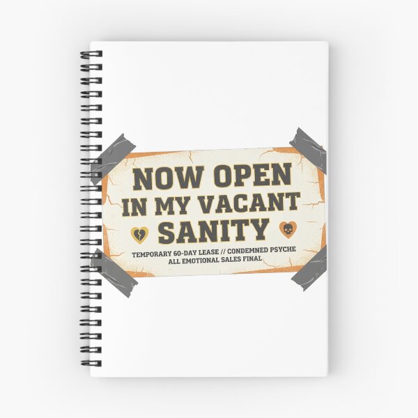 Item preview, Now Open in My Vacant Sanity Strip Mall Sign Tee designed and sold by theTrendForge.