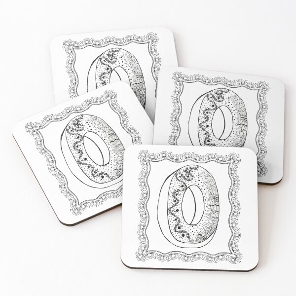 Item preview, Illuminated Letter O designed and sold by The Outlier Studio.