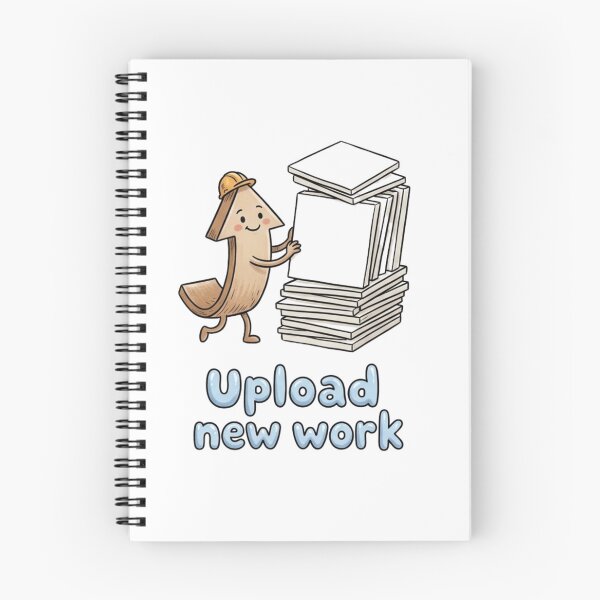Item preview, Cute Construction Arrow Building Up Art designed and sold by HanaiPrint.